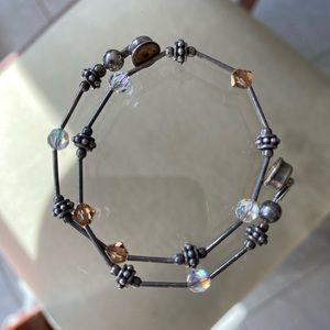 Vintage Crystal Anklet/Bracelet